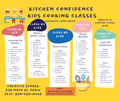 Kitchen Confidence Kids Cooking Classes--July Class Registration